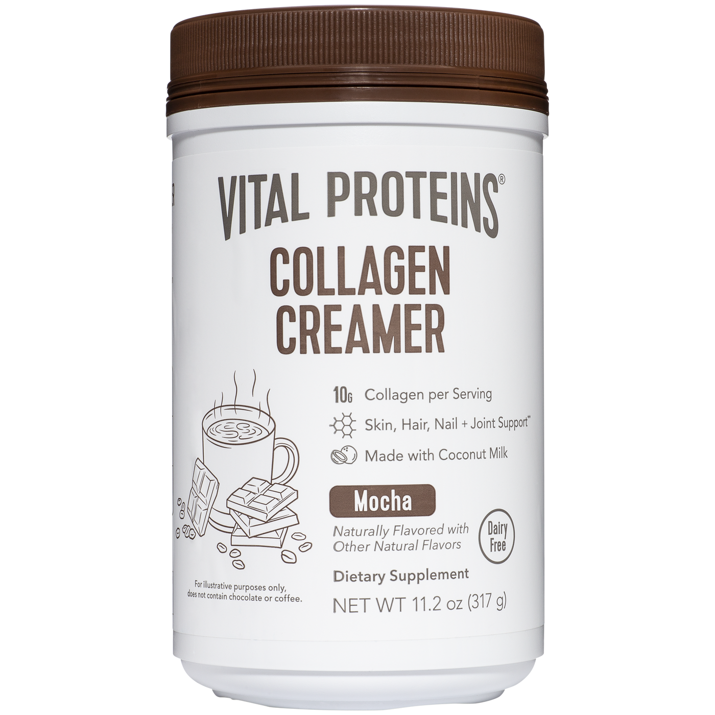 Collagen Creamer Mocha  Curated Wellness