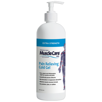 MuscleCare Cold Gel 16oz Curated Wellness