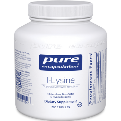 l-Lysine 270 vcaps Curated Wellness