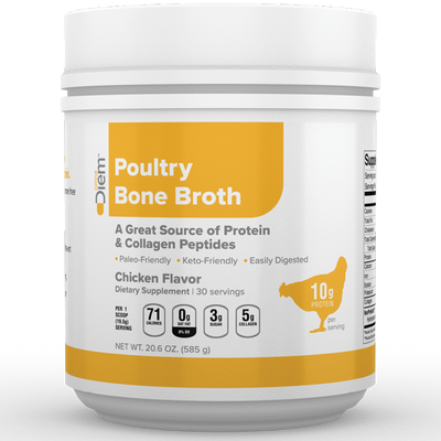 Poultry Bone Broth Chicken Fl  Curated Wellness