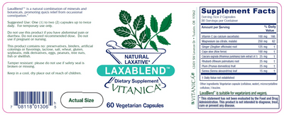 LaxaBlend 60 vcaps Curated Wellness