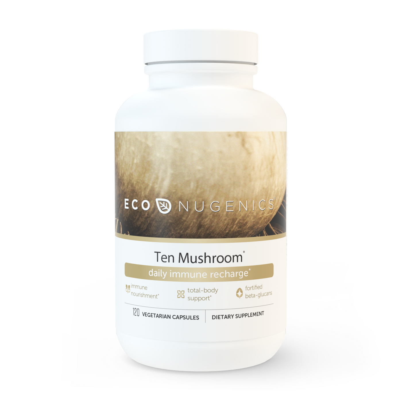 Ten Mushroom 120 caps Curated Wellness
