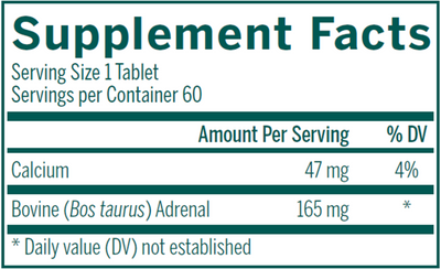 TADS Adrenal Supplement  Curated Wellness