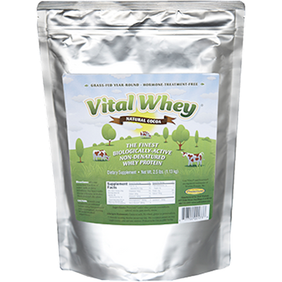 Vital Whey Natural Cocoa 56 srvngs Curated Wellness