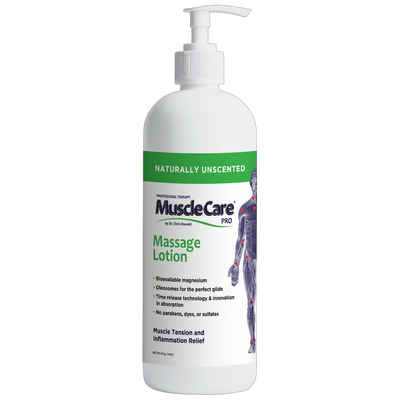 Massage lotion 16oz Curated Wellness