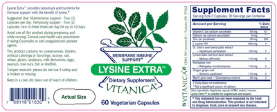 Lysine Extra  Curated Wellness