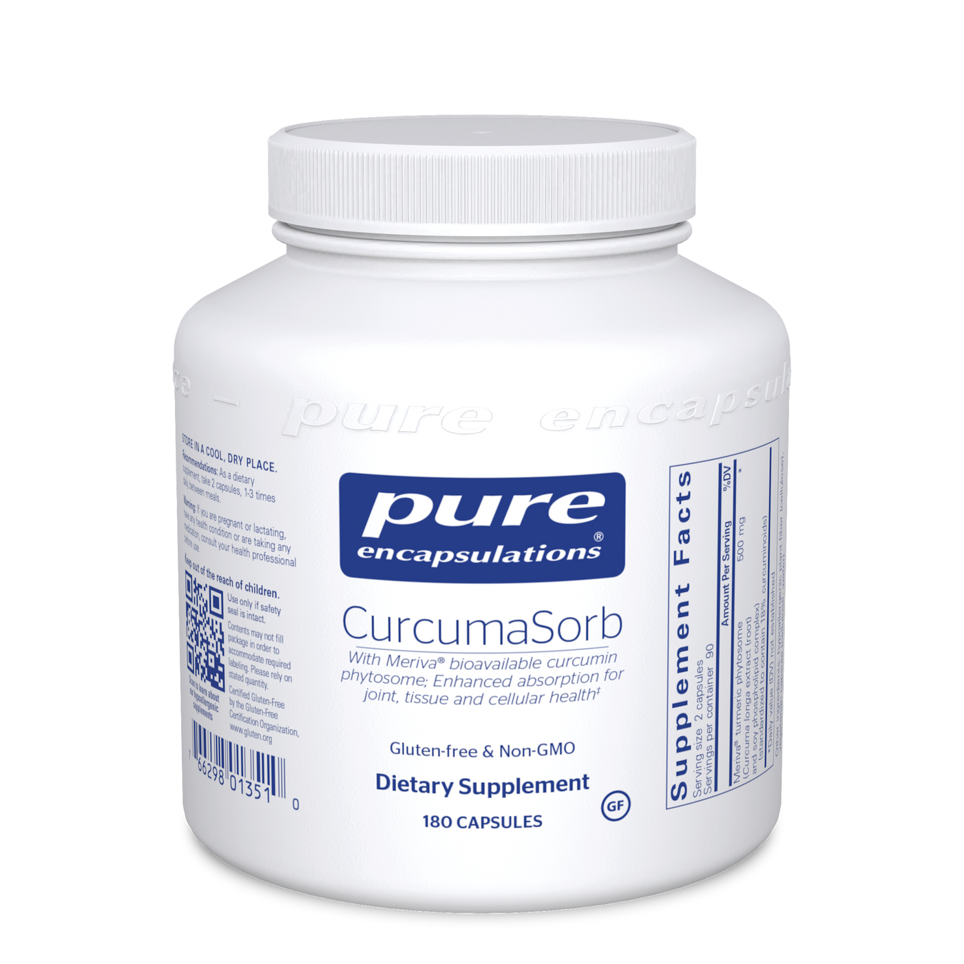 CurcumaSorb (Meriva) 180 caps Curated Wellness