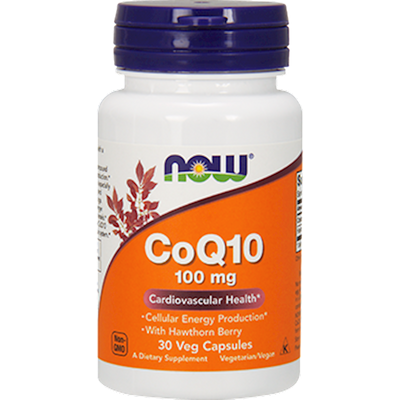 CoQ10 w/ Hawthorn Berry 30 caps Curated Wellness