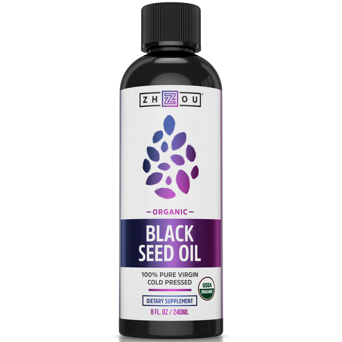 Black Seed Oil Organic 8 fl oz Curated Wellness