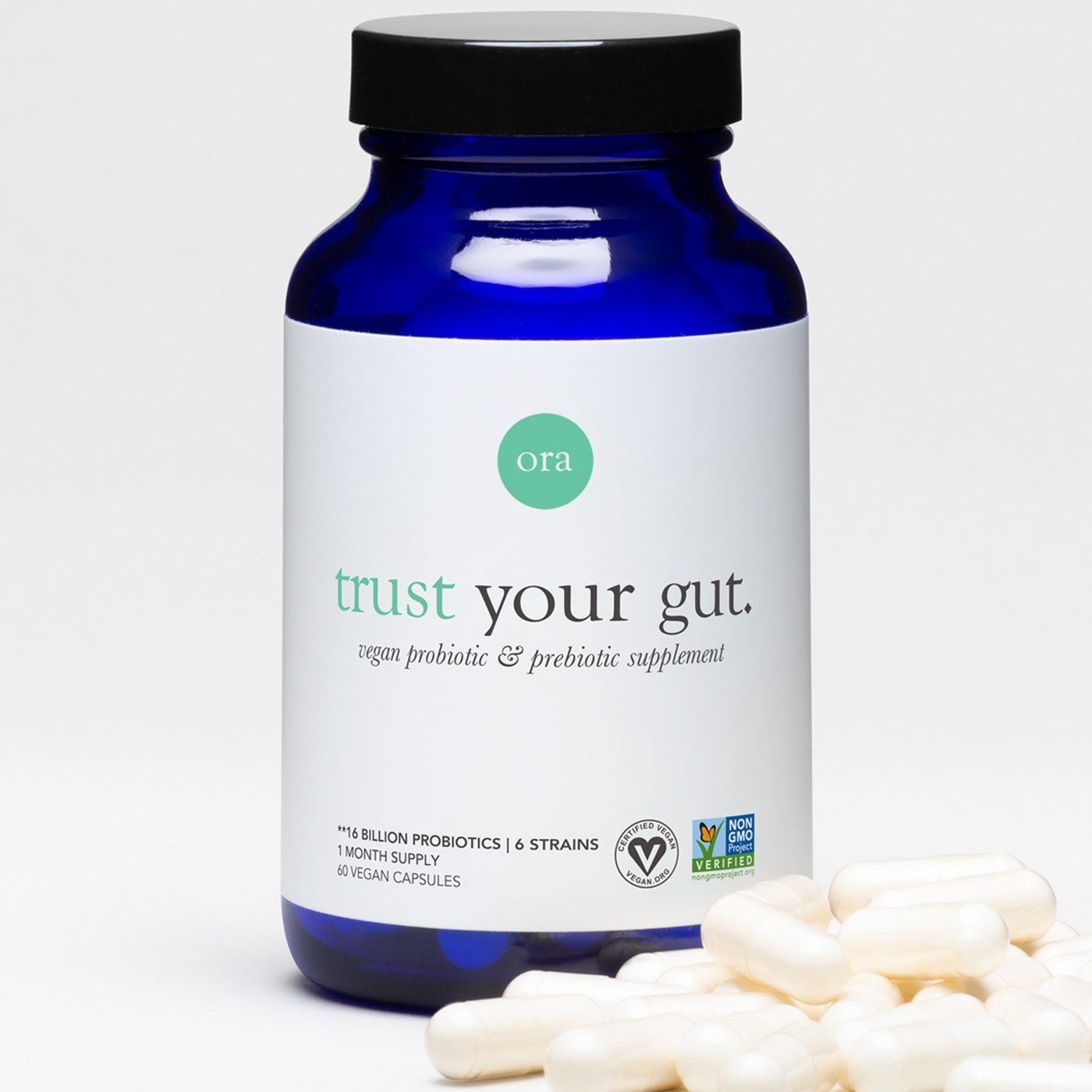 Trust Your Gut Probiotics 60 caps Curated Wellness