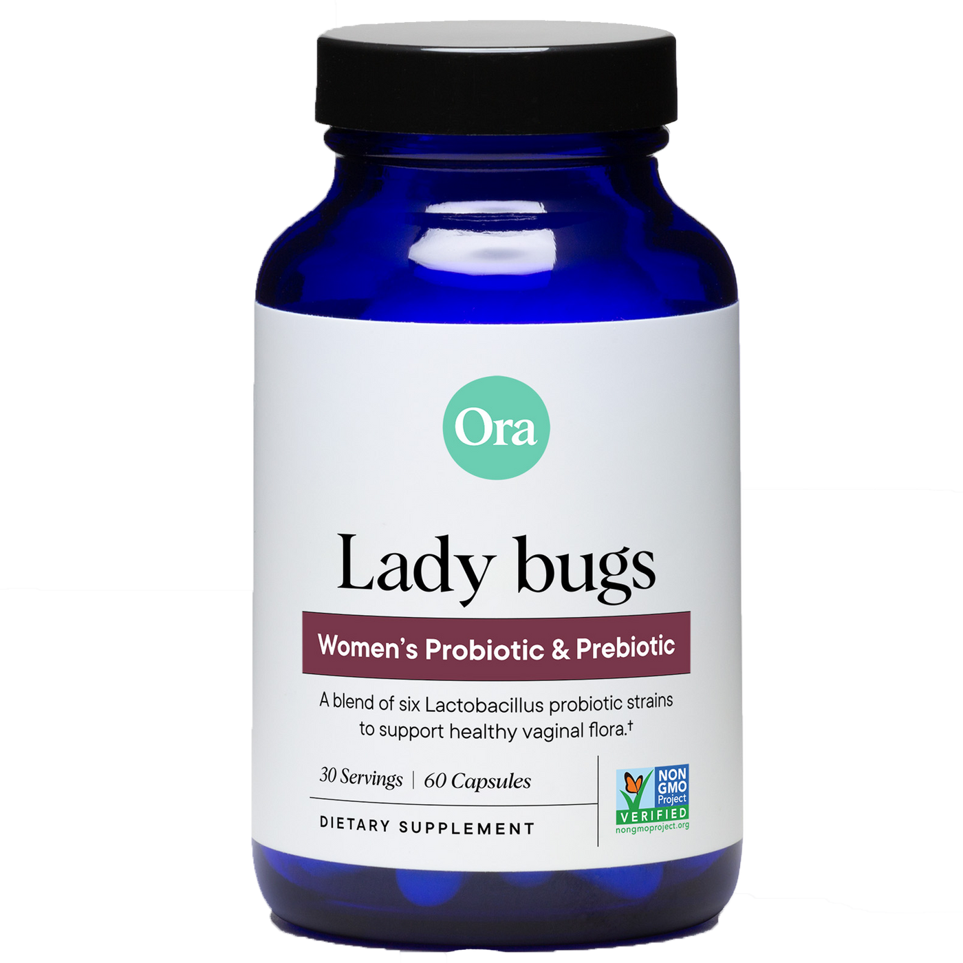 Lady Bugs Women’s Pro & Prebiotic 60caps Curated Wellness