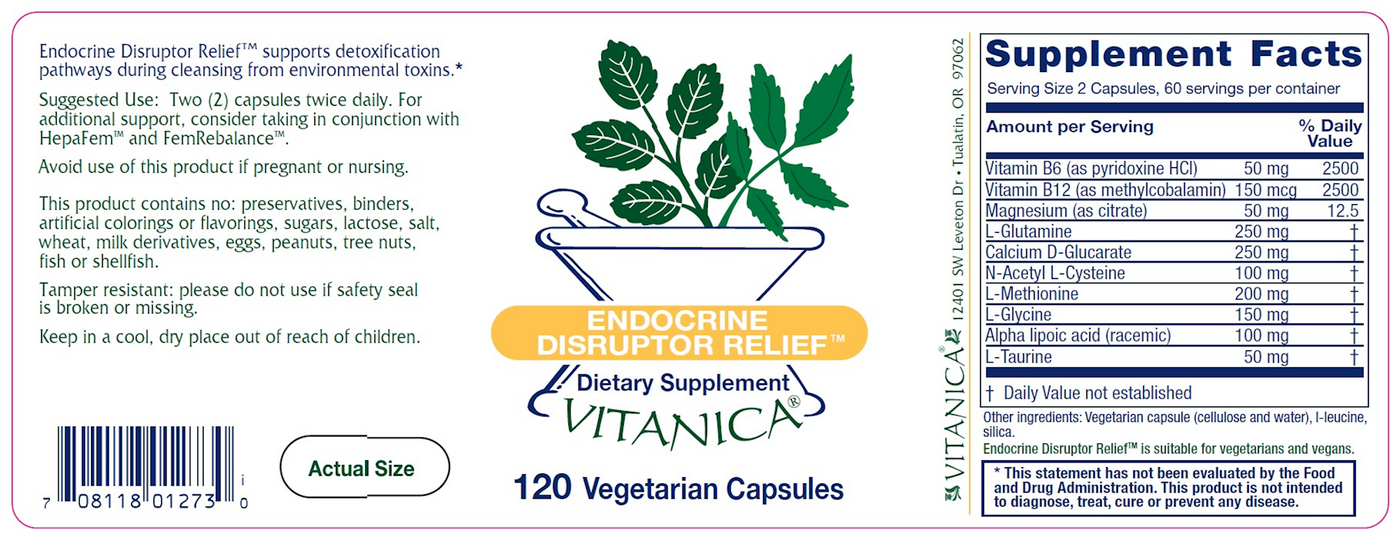 Endocrine Disruptor Relief  Curated Wellness