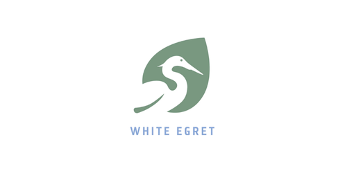 white-egret
