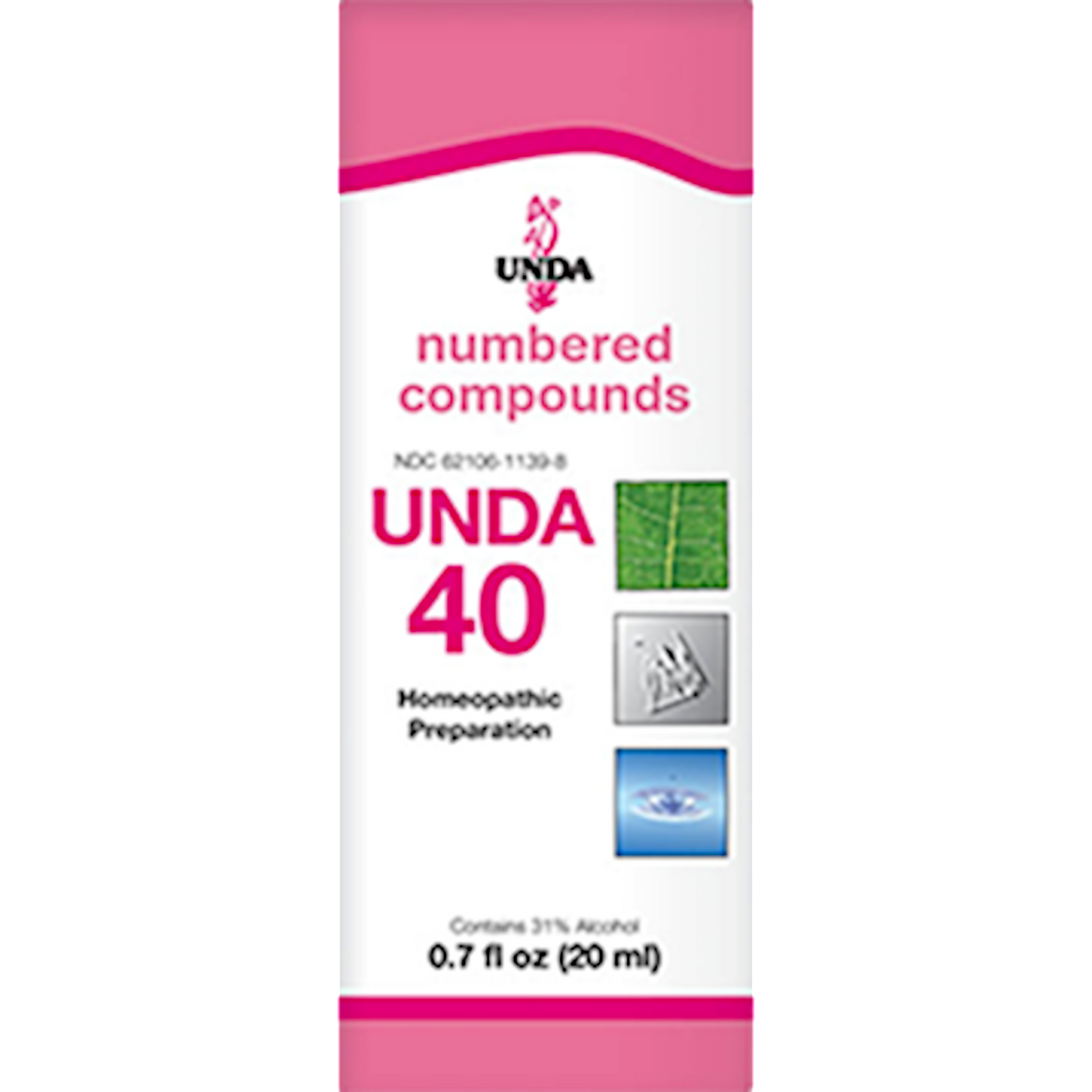 Unda 40 0.7 fl oz Curated Wellness