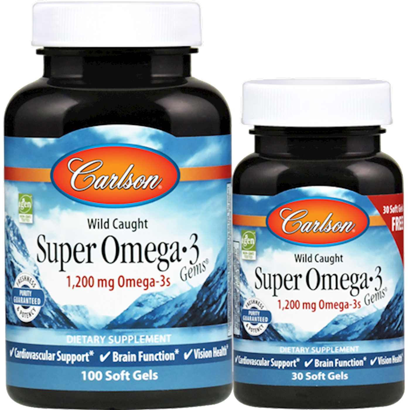 Super Omega-3 Gems 1200 mg  Curated Wellness