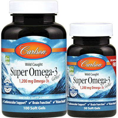 Super Omega-3 Gems 1200 mg  Curated Wellness