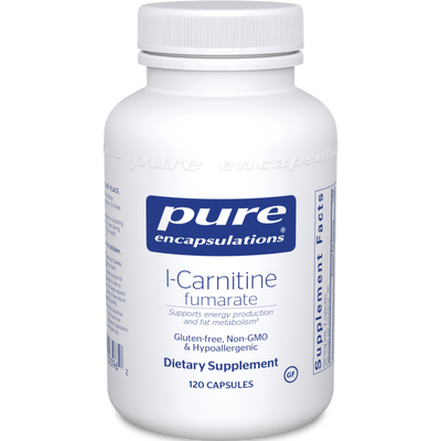 L-Carnitine Fumarate 340 mg 120 vcaps Curated Wellness
