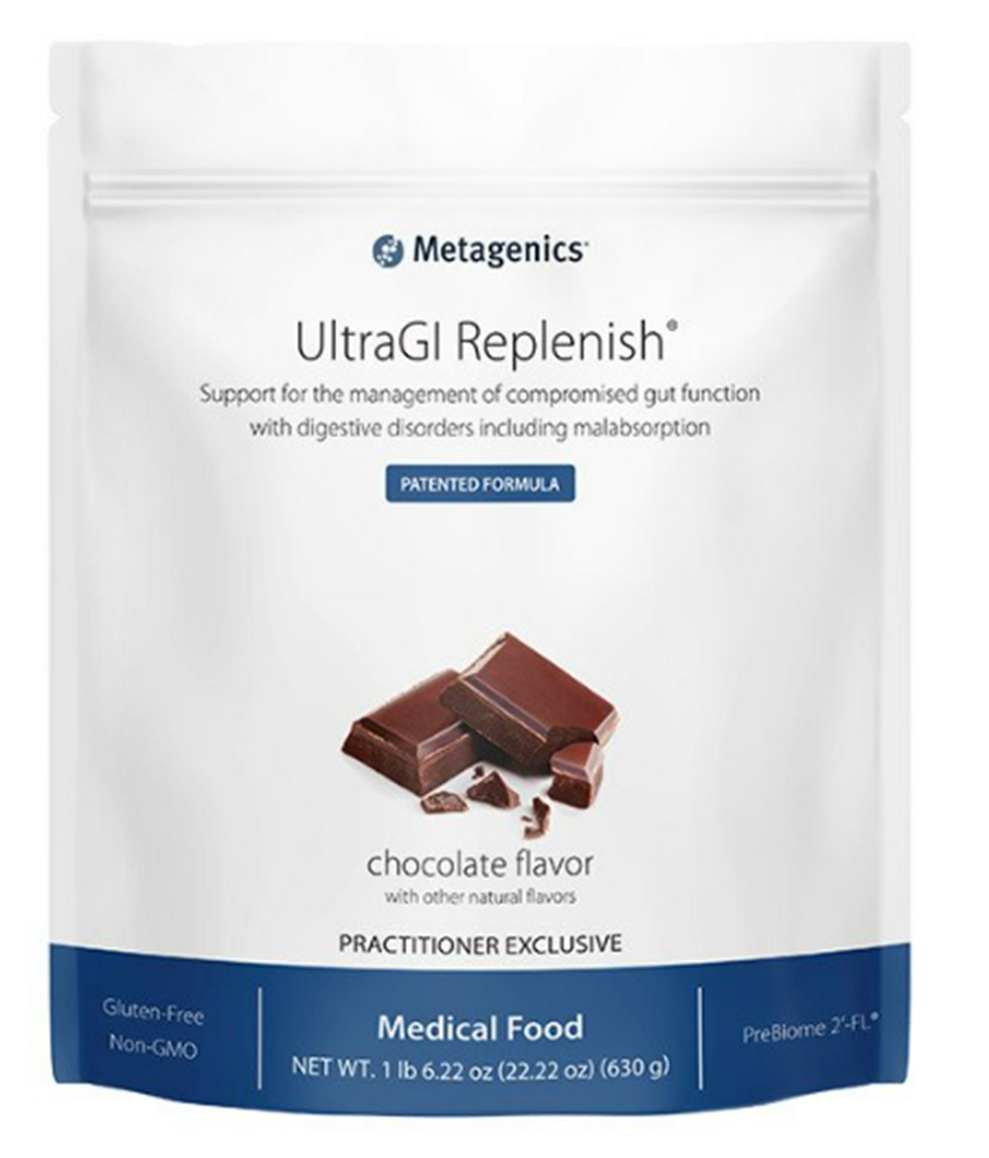 UltraGI Replenish Chocolate 574g Curated Wellness