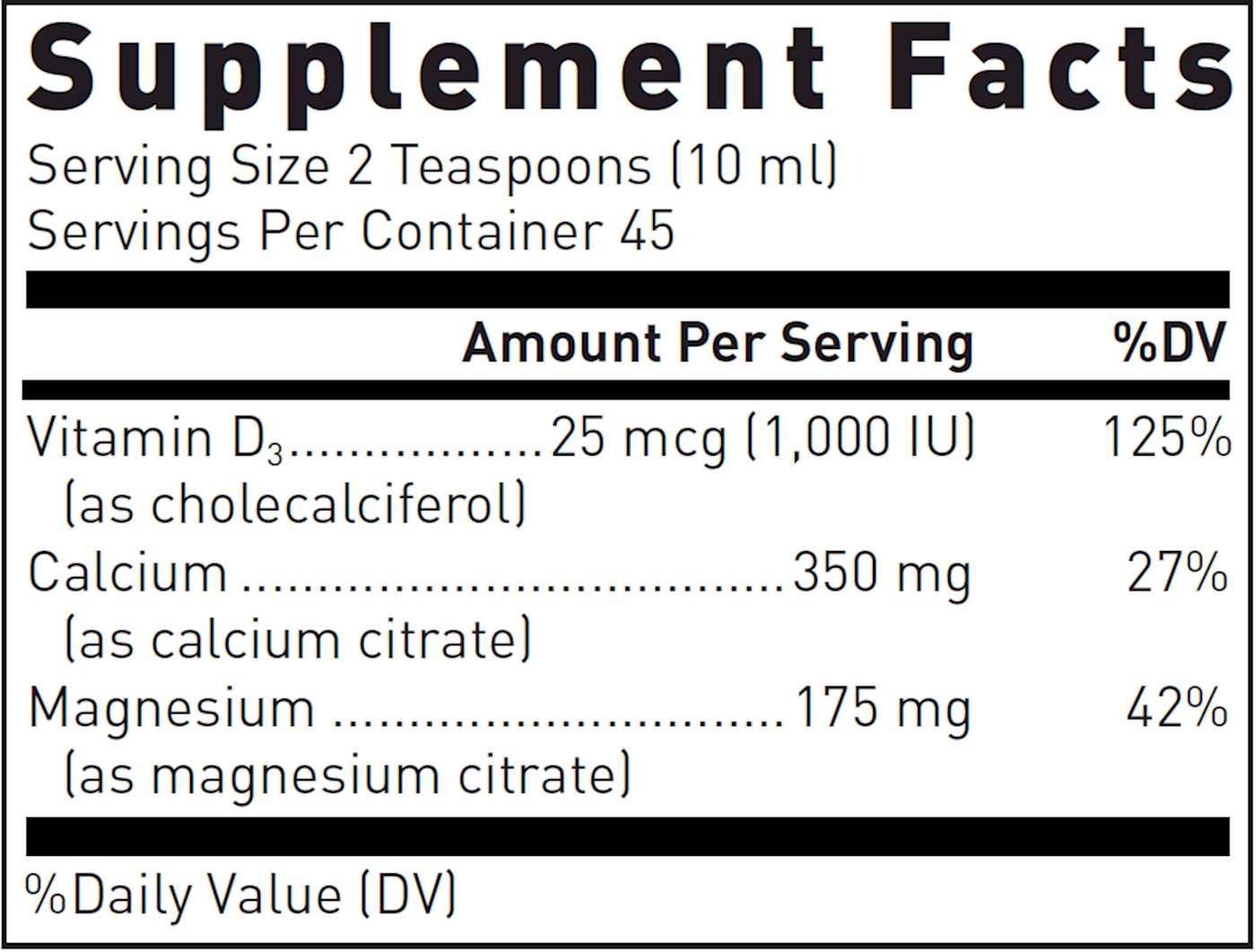 Liquid Cal/Mag/D  Curated Wellness