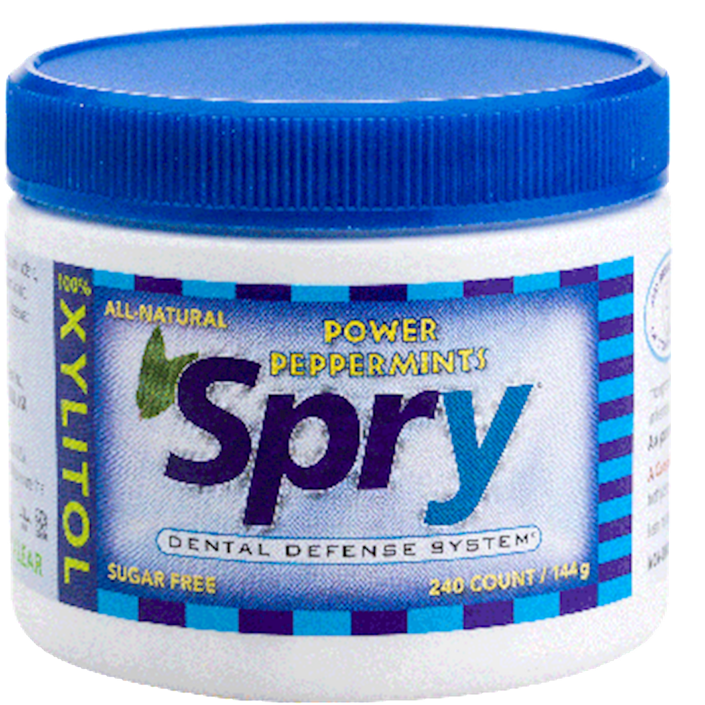 Spry Xylitol Mints Peppermint 240 ct Curated Wellness