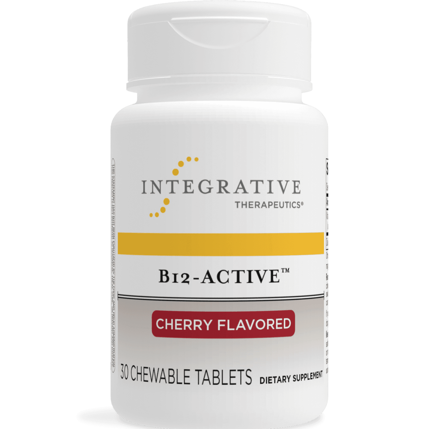 B12-Active Cherry 30 chew Curated Wellness
