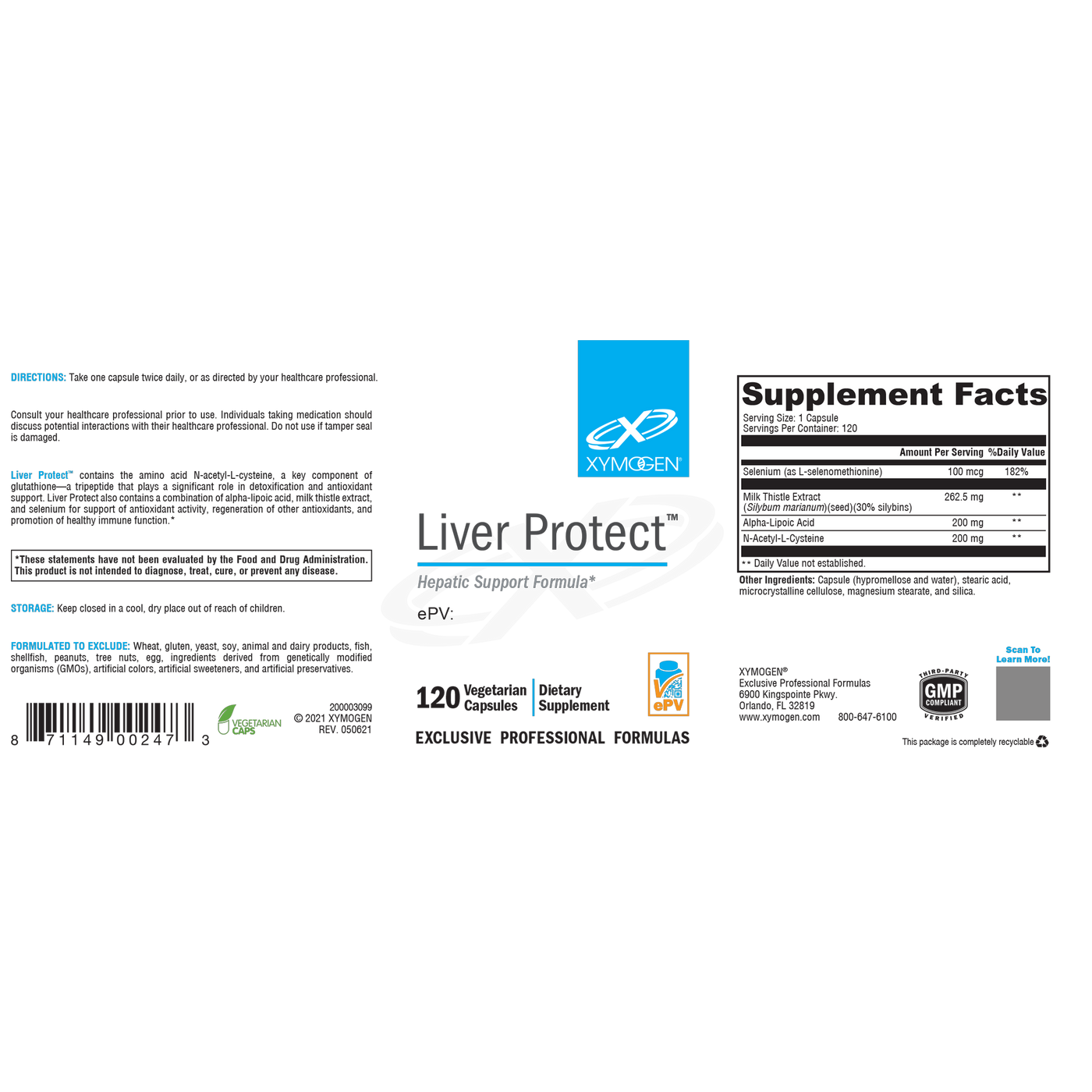 Liver Protect 120c Curated Wellness