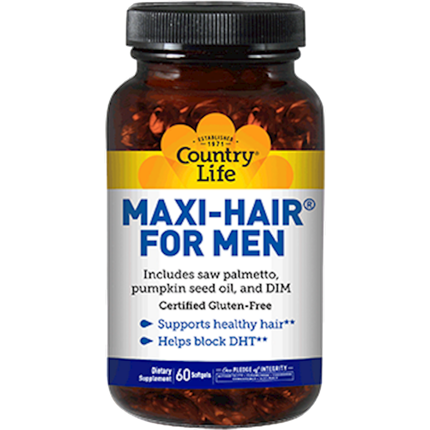 Maxi Hair for Men 60 gels Curated Wellness