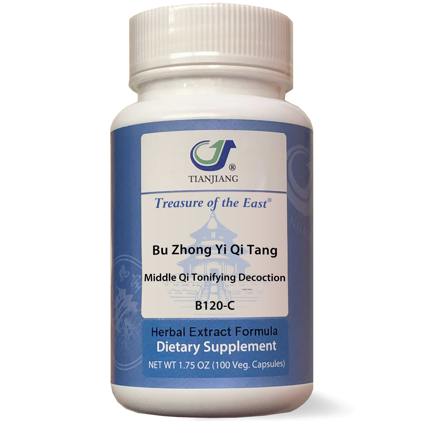 Bu Zhong Yi Qi Tang 100 caps Curated Wellness