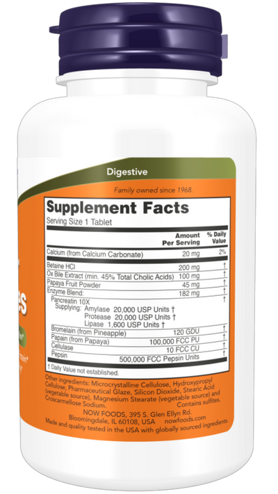 Super Enzymes Tablets  Curated Wellness