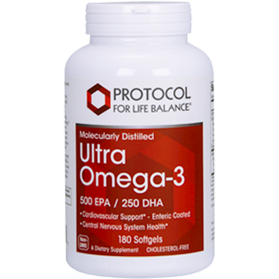 Ultra Omega-3 180 gels Curated Wellness