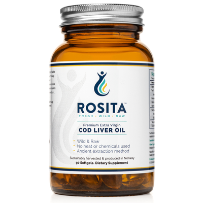 Rosita ExVirCodLivOil 90sg Curated Wellness