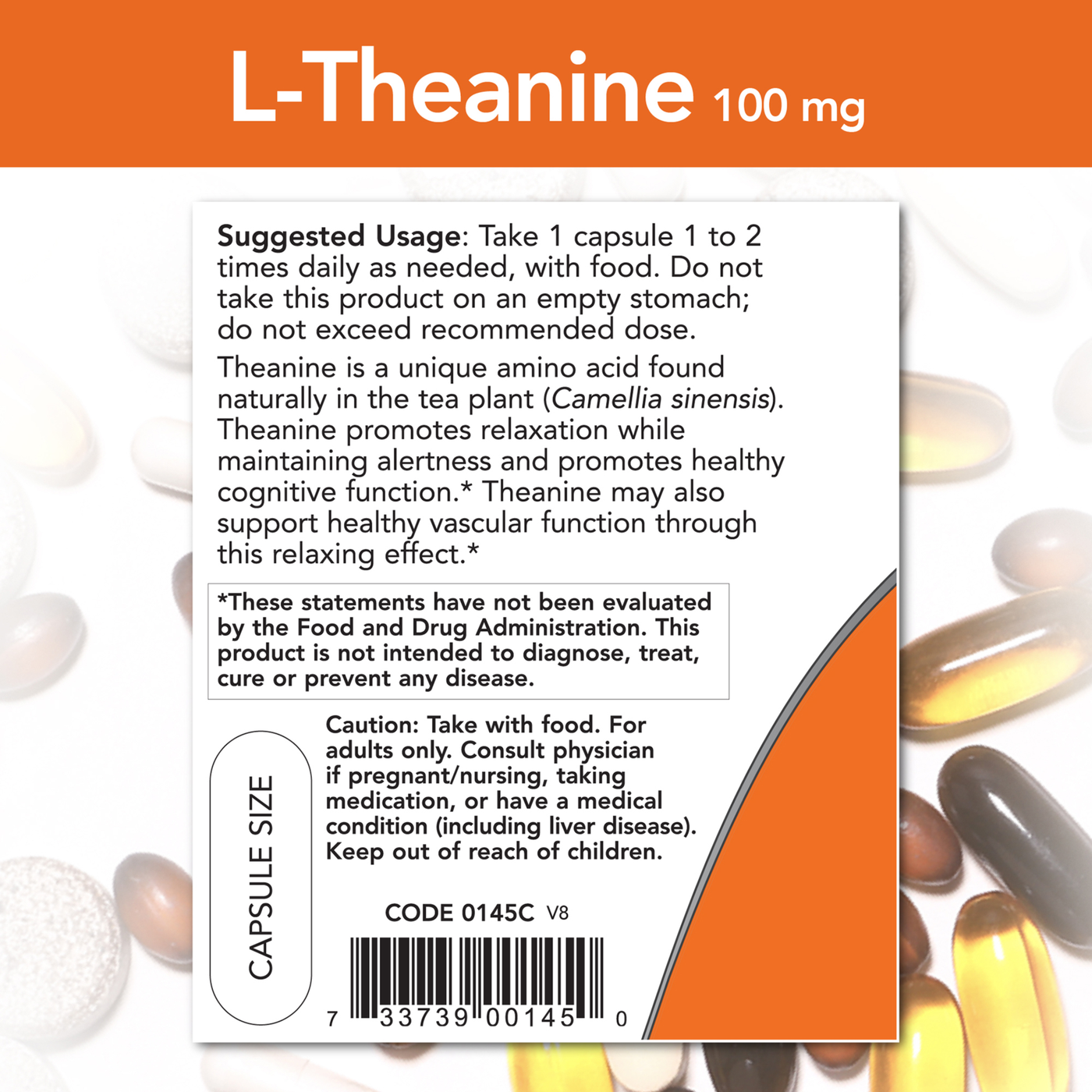 L-Theanine 100 mg  Curated Wellness