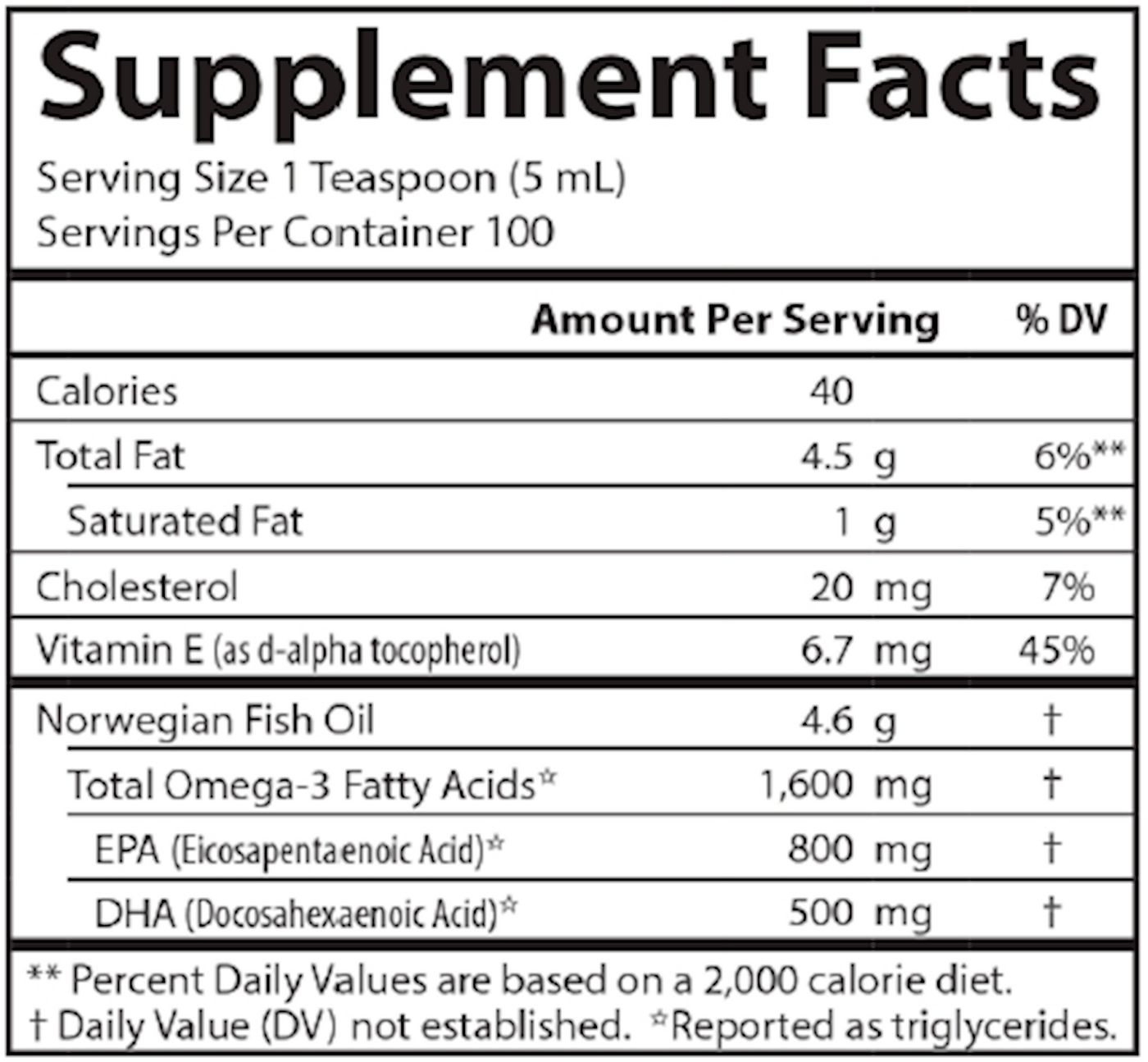 Fish Oil Orange  Curated Wellness