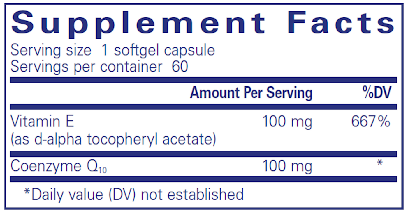 Q-Gel 100 mg 60 caps Curated Wellness