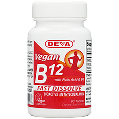 Vegan B12 90 tabs Curated Wellness