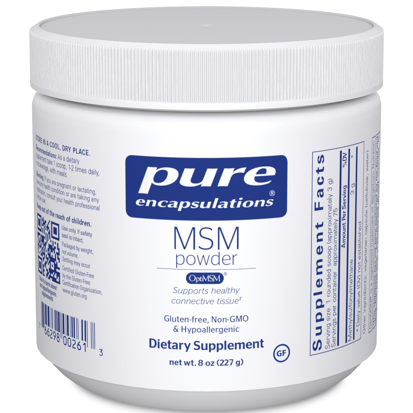 MSM Powder 230 gms Curated Wellness