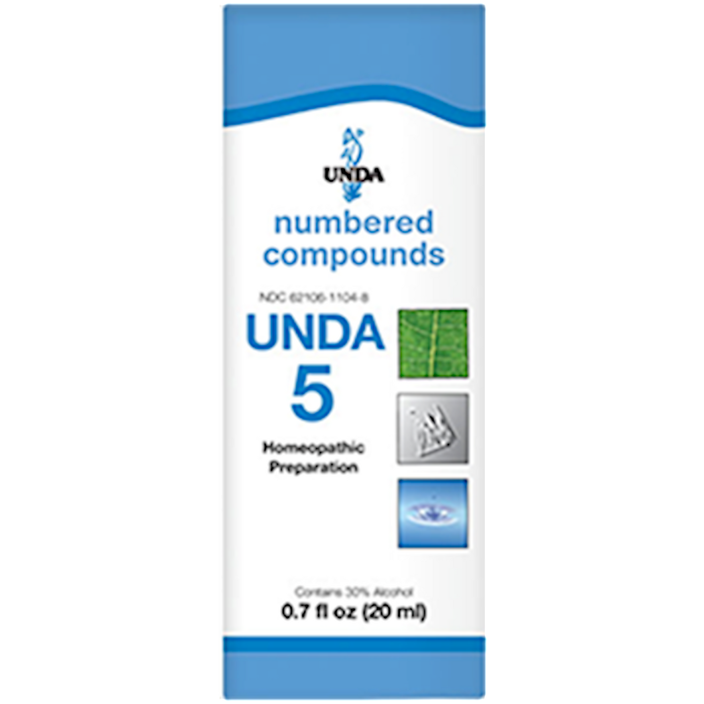 Unda 5 0.7 fl oz Curated Wellness