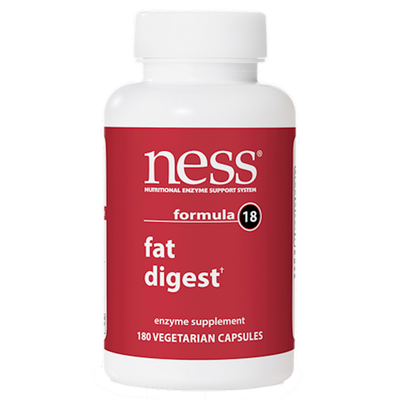 Fat Digest formula 18 180 caps Curated Wellness