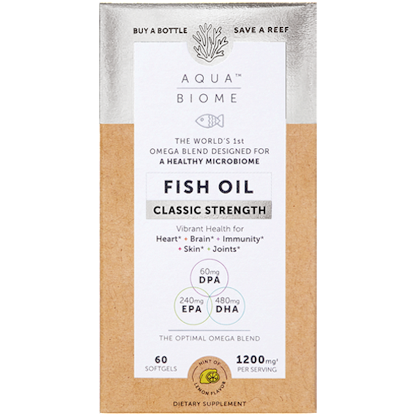 Aqua Biome Fish Oil Cl Str  Curated Wellness