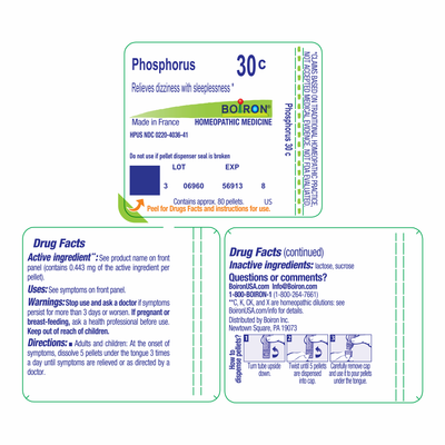 Phosphorus 30c 80 plts Curated Wellness