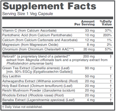 Adrenal Cortisol Support  Curated Wellness