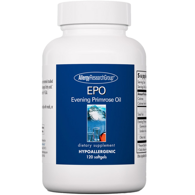 Evening Primrose Oil 500 mg 120 gels Curated Wellness