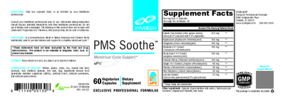 PMS Soothe 60 Capsules Curated Wellness