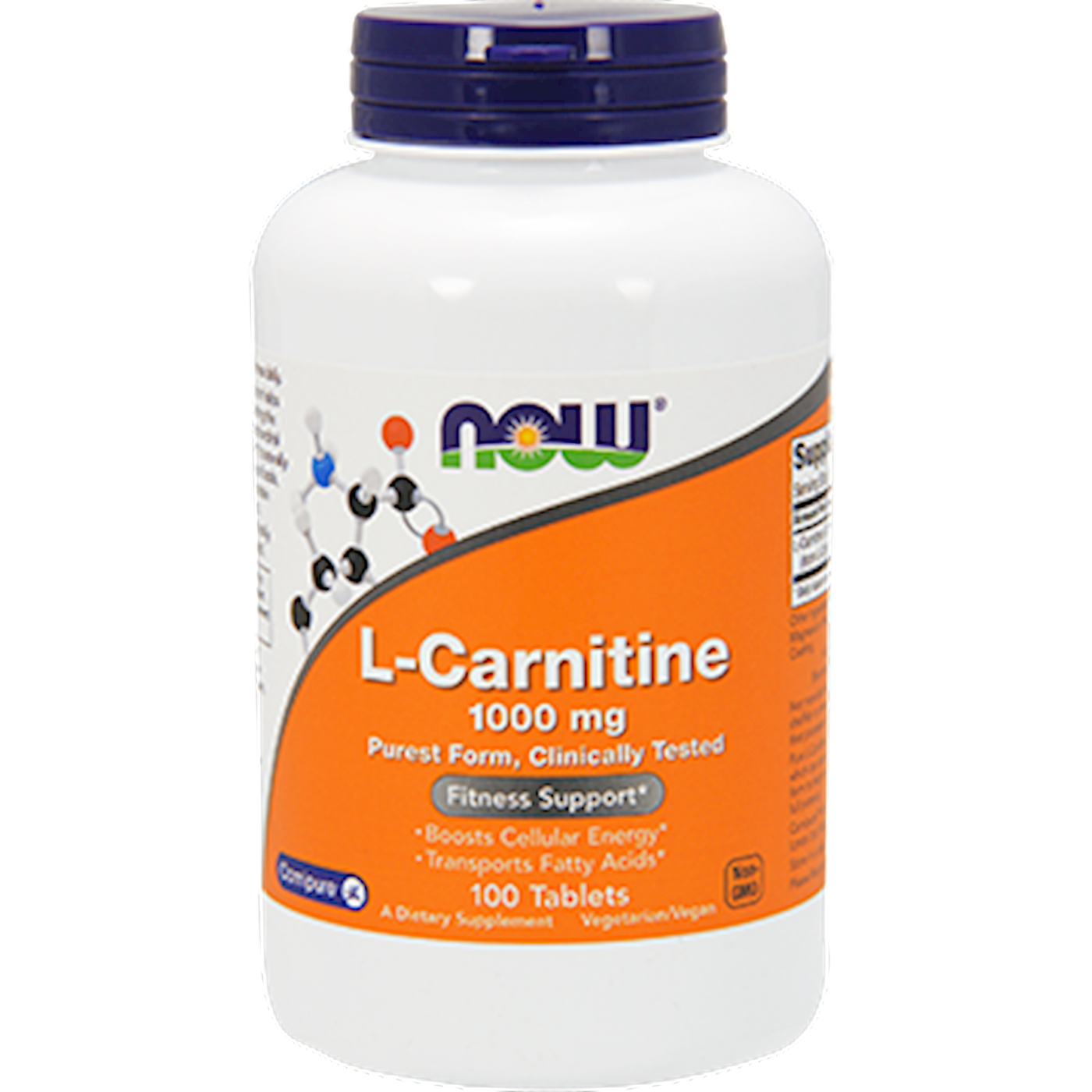 L-Carnitine 1000 mg 100 tabs Curated Wellness