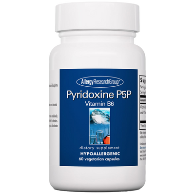 Pyridoxine P5P 275 mg 60 vegcap Curated Wellness