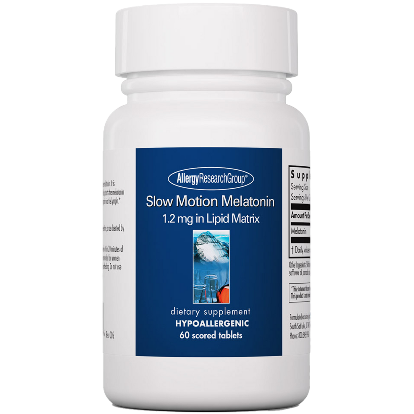 Slow Motion Melatonin 1.2mg  Curated Wellness