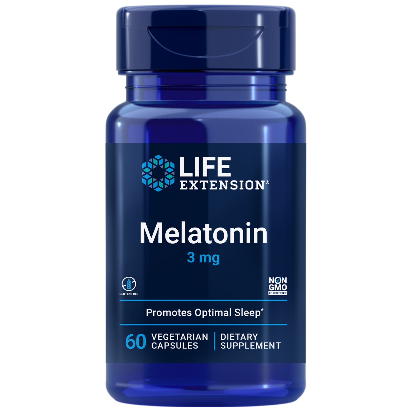 Melatonin 3 mg  Curated Wellness