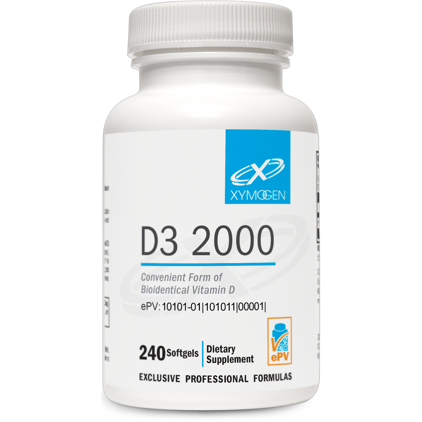 D3 2000 240 Softgels Curated Wellness