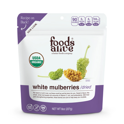 White Mulberries  Curated Wellness