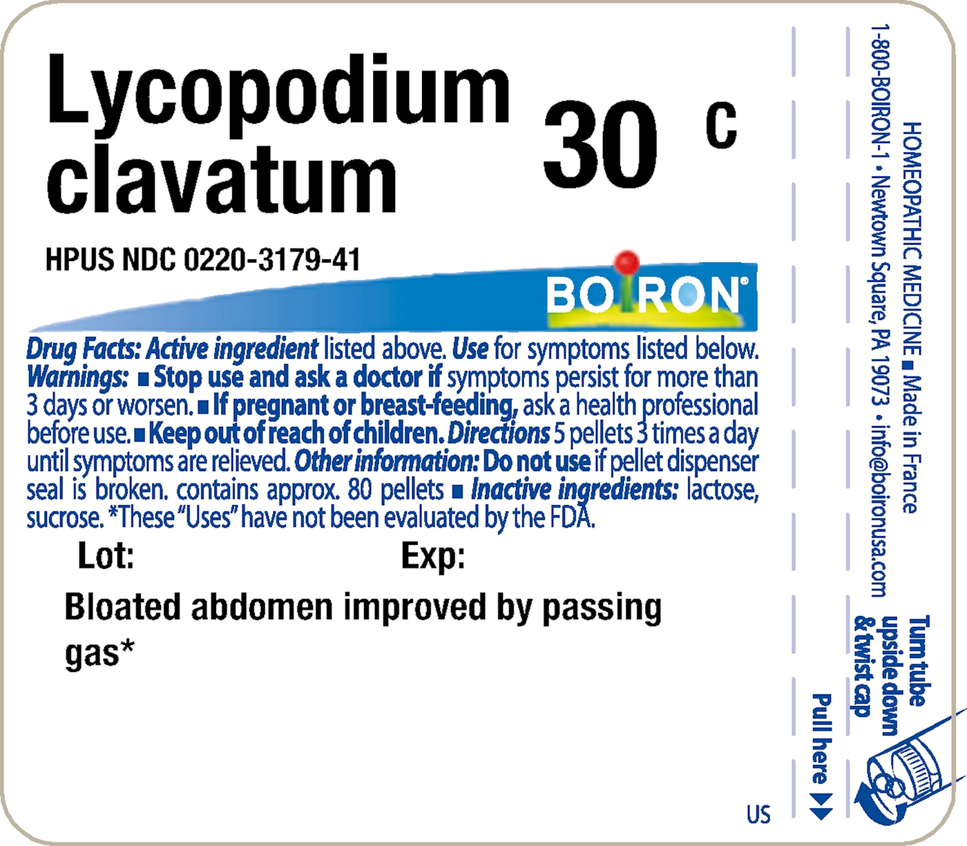 Lycopodium clavatum 30C 80 plts Curated Wellness